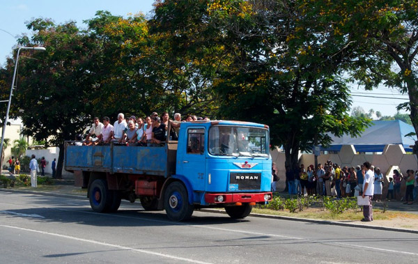 общественный транспорт на Кубе